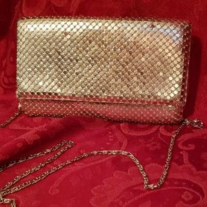 •♠️2xHP♠️GUNNE SAX Silver Sequin Bag